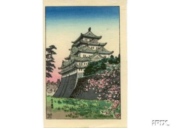 Hasui Kawase - Nagoya Castle