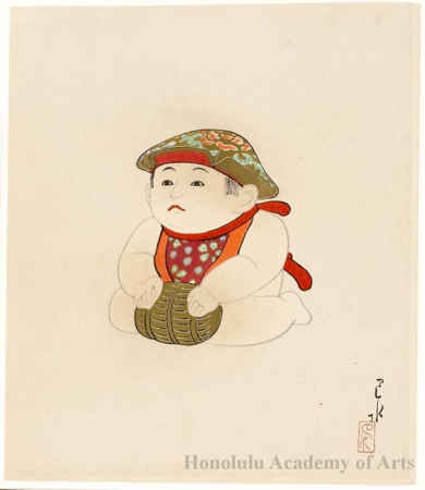 Hasui Kawase - Gosho Ningyö (Palace Doll)