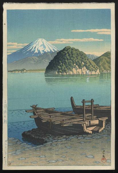 Hasui Kawase - Morning on the Mito Beach — Mitohama no Asa