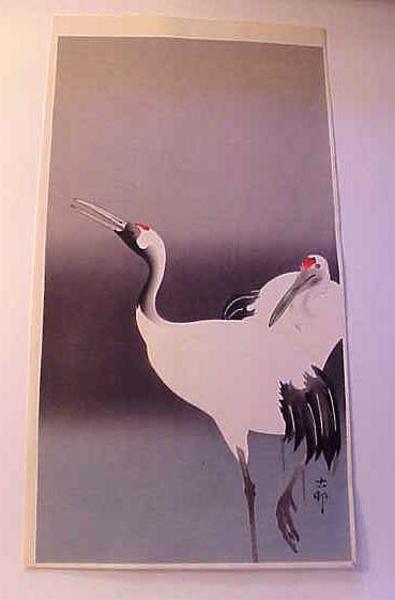 Ohara Koson - Pair of Cranes